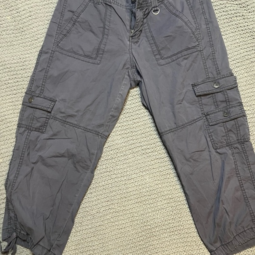 Gray size 8 Utility Cargo Pants